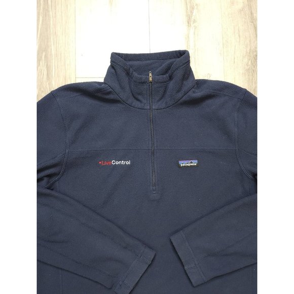 Patagonia Fleece 1/2 Zip Pullover Fleece Mens Sweater Medium - Picture 3 of 5